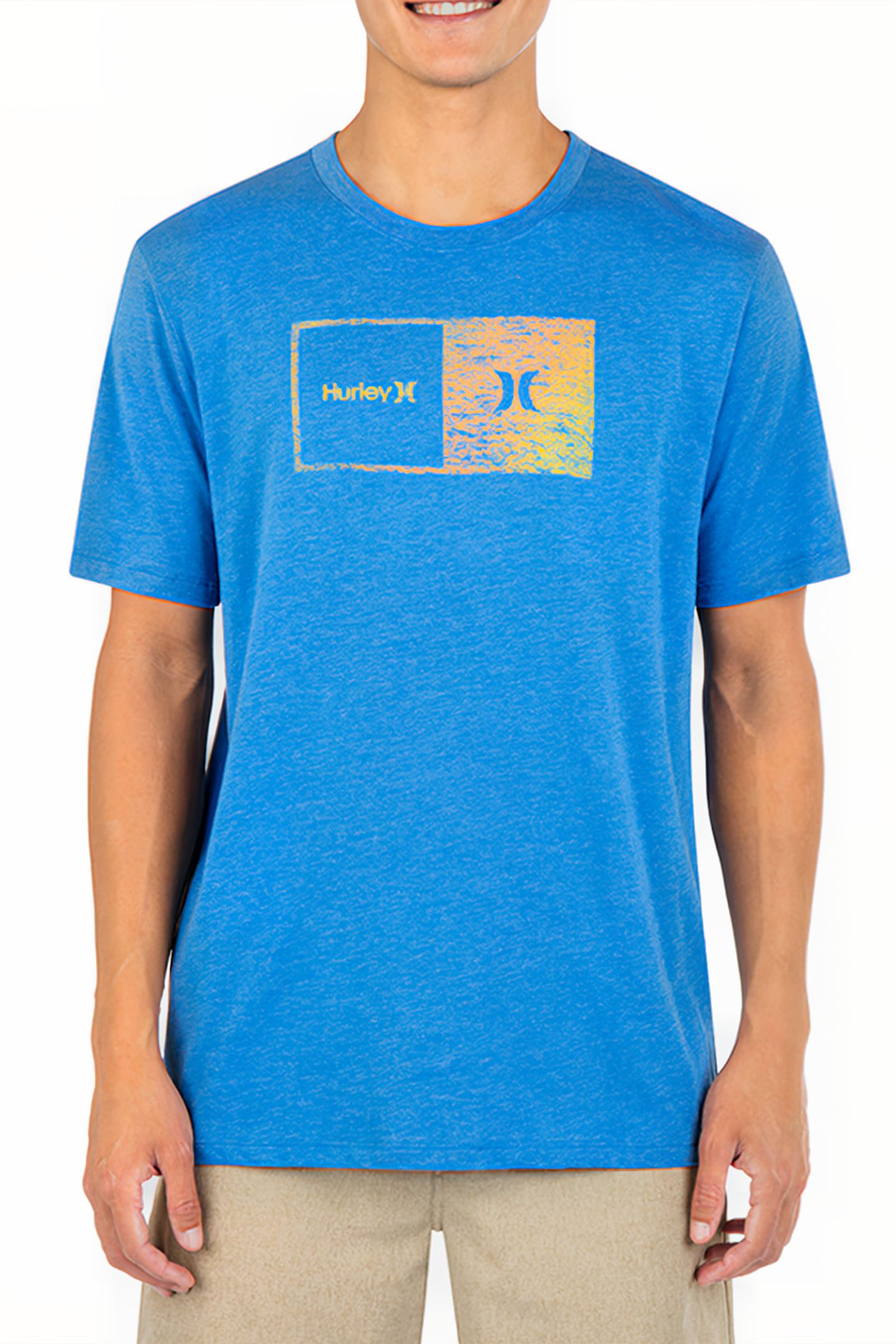 EVD HALFER GRADIENT SHORT SLEEVE SEA VIEW 1