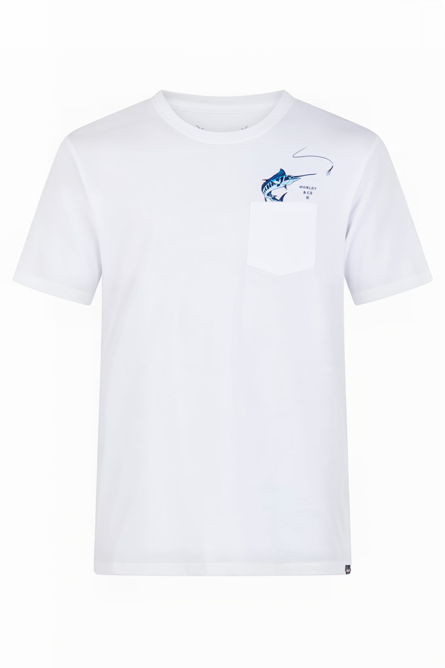 EVD TROLLING PKT SHORT SLEEVE WHITE 3