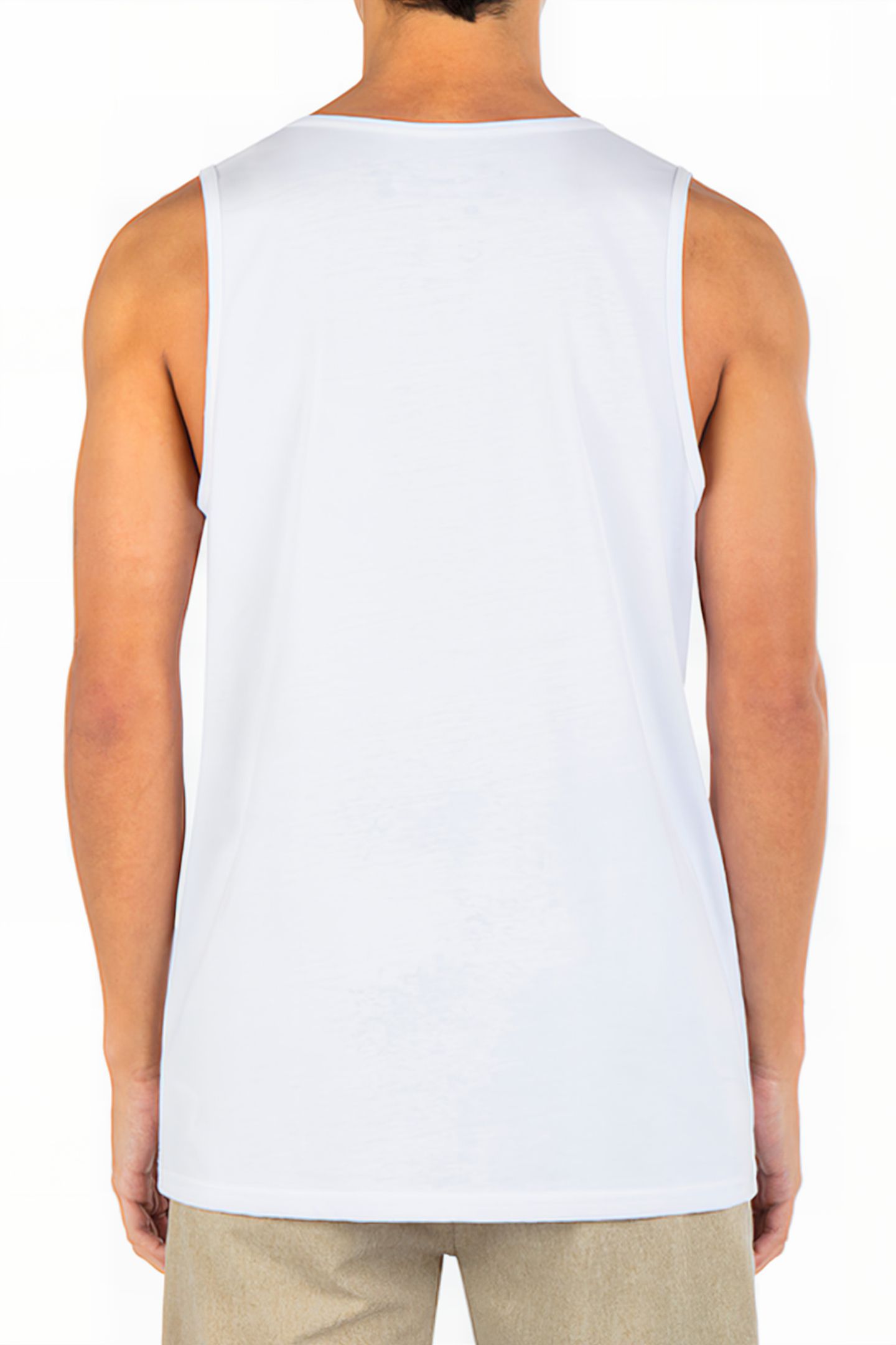 EVD BARRELED TANK WHITE 2
