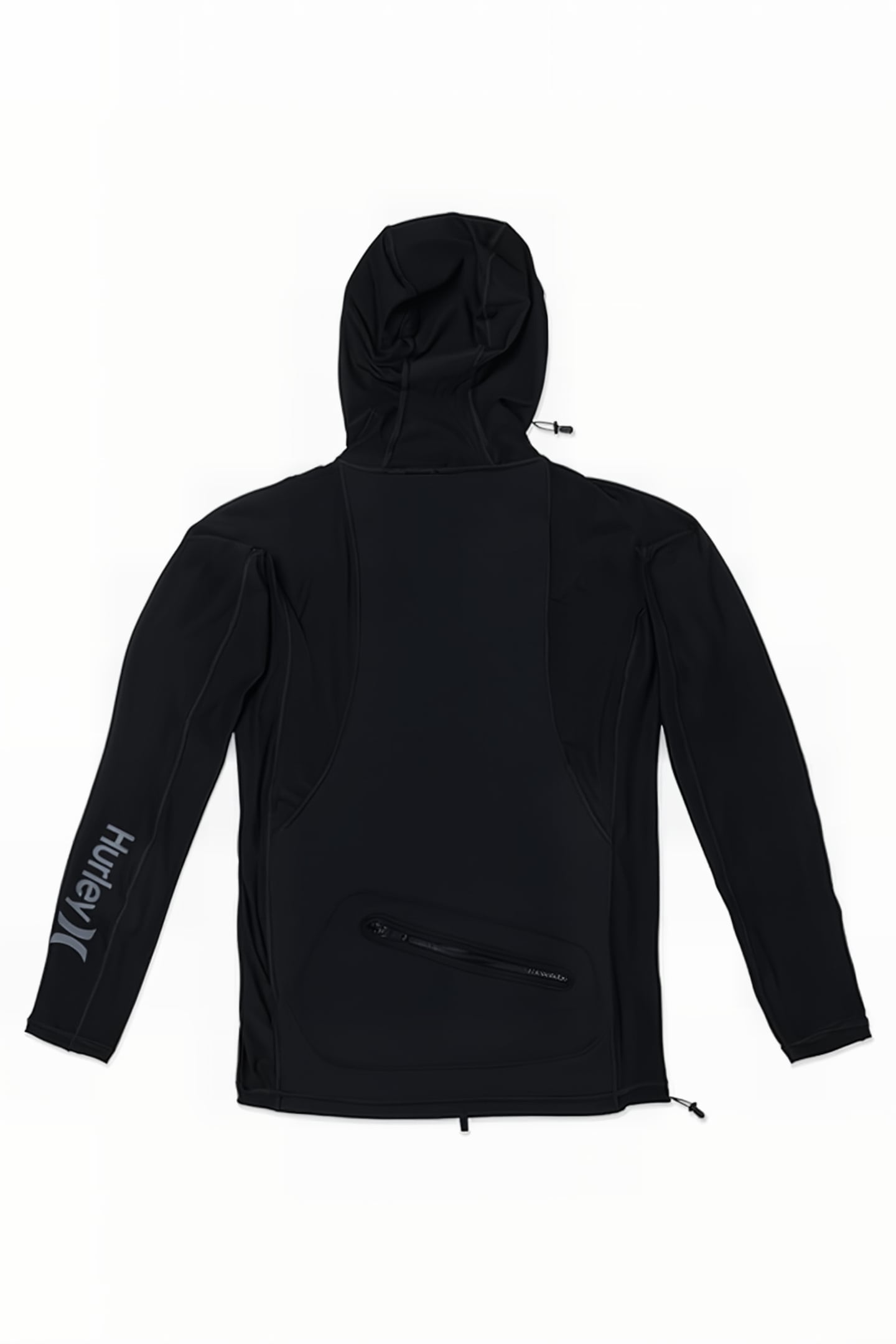 COAST GUARD HOODED SURF TOP BLACK 4