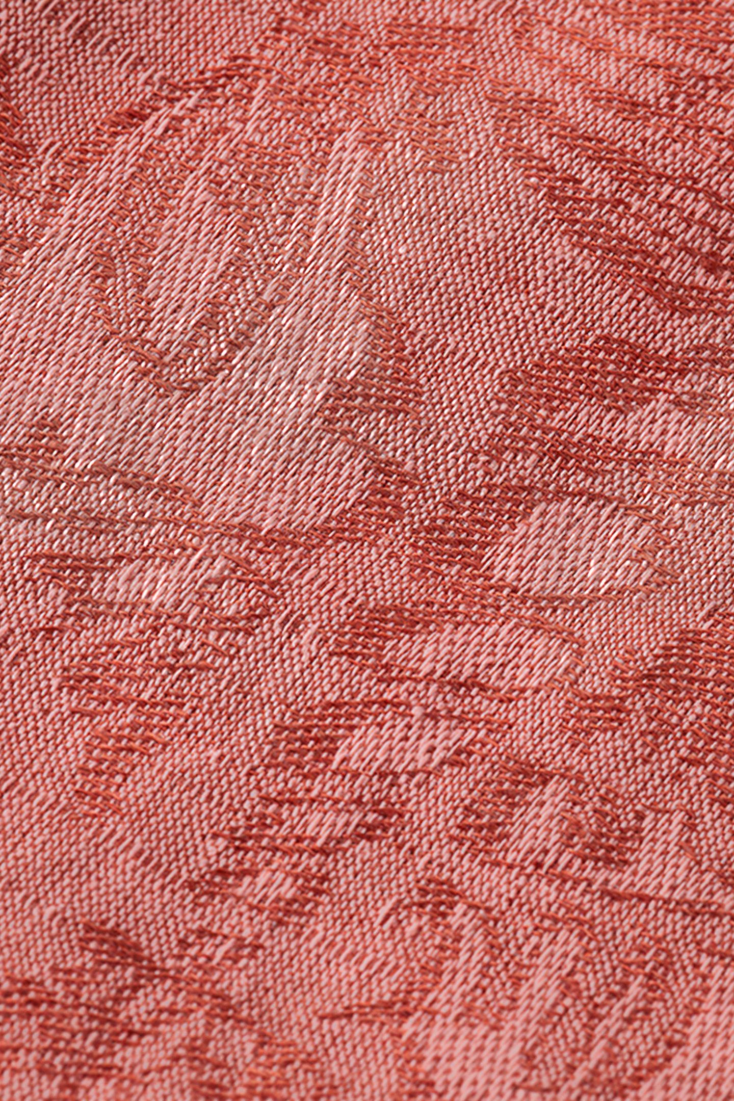 FAYE - SHELL JACQUARD PANT SHELL BATIK TERRACOTTA 3