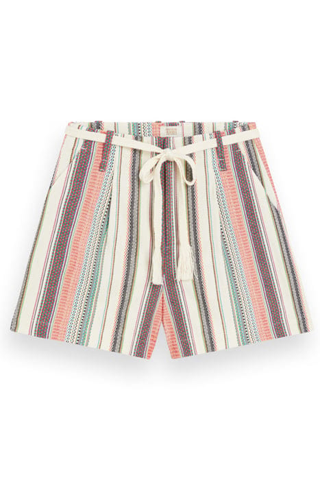 HIGH RISE CRAFTED STRIPE SHORT CRAFTED STRIPE 3
