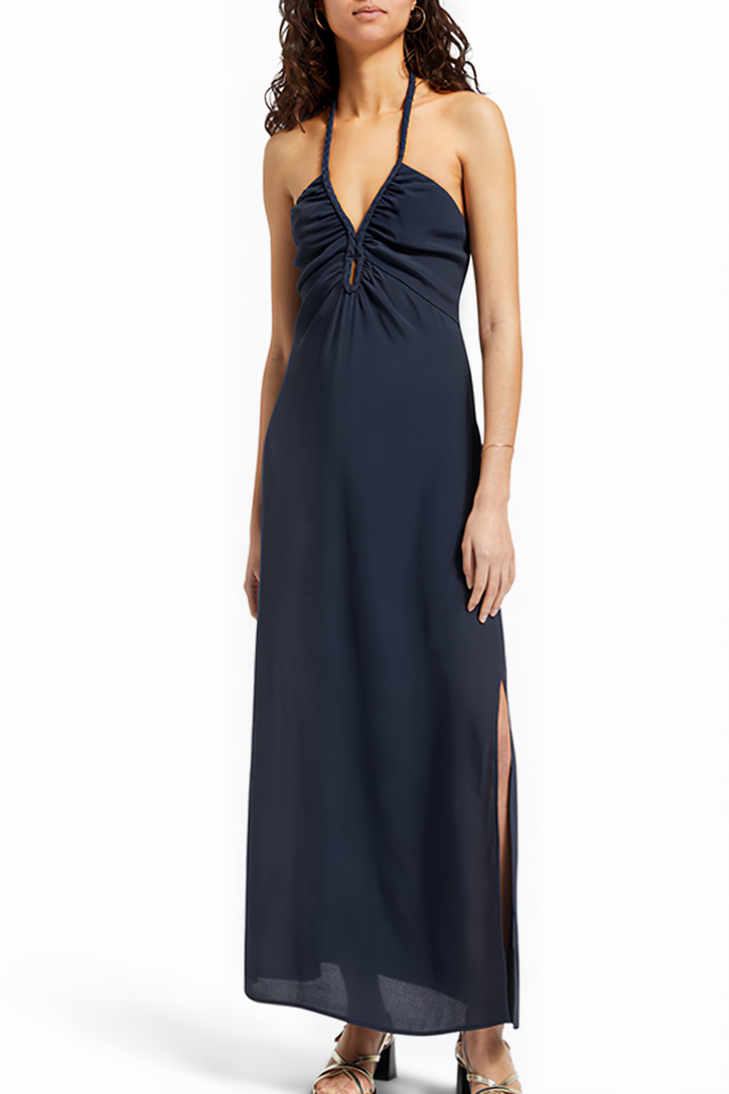 MAXI DRESS WITH BRAIDED DETAIL NIGHT 1