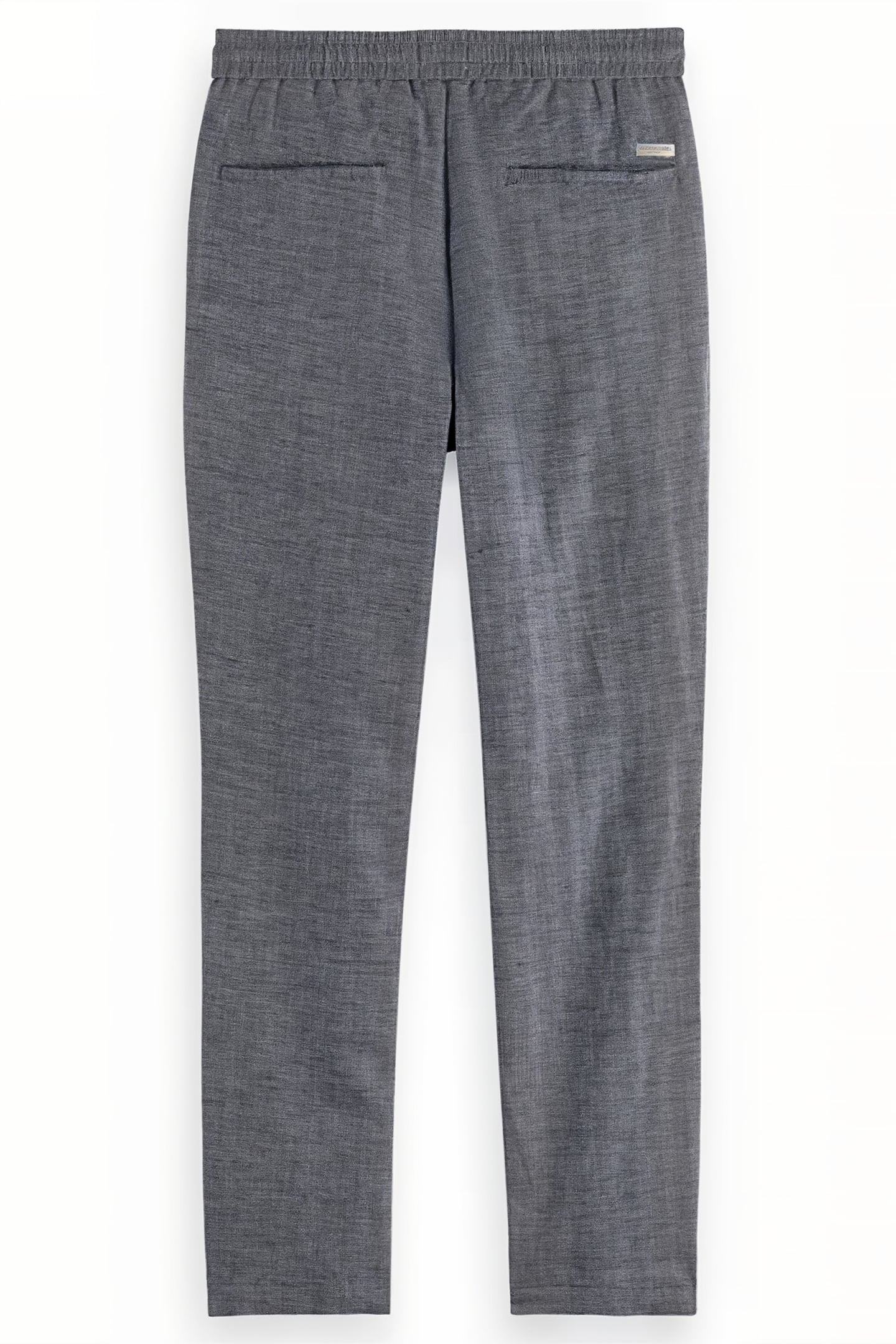 WARREN - STRAIGHT FIT YARN-DYE NAVY HERRINGBONE 4
