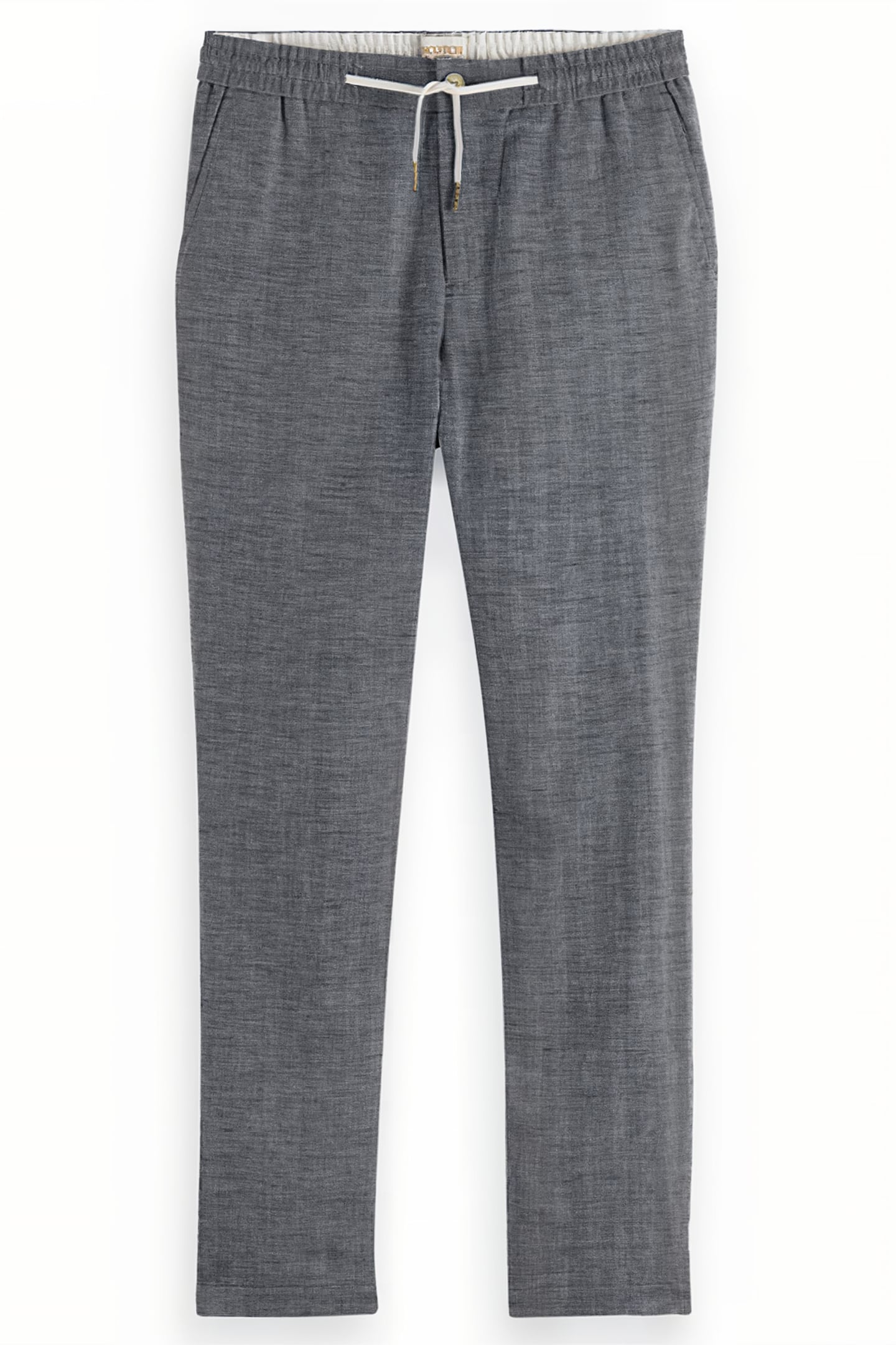 WARREN - STRAIGHT FIT YARN-DYE NAVY HERRINGBONE 3