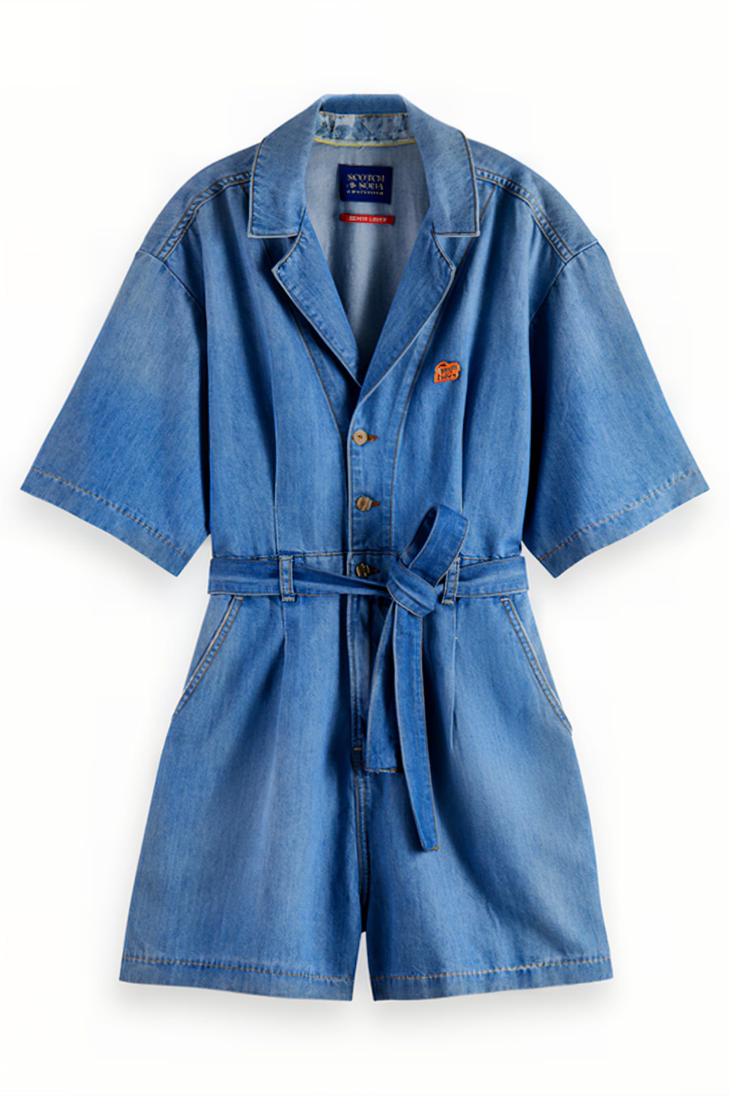 SHORT SLEEVE PLAYSUIT – SEA SHELLS SEA SHELLS 4