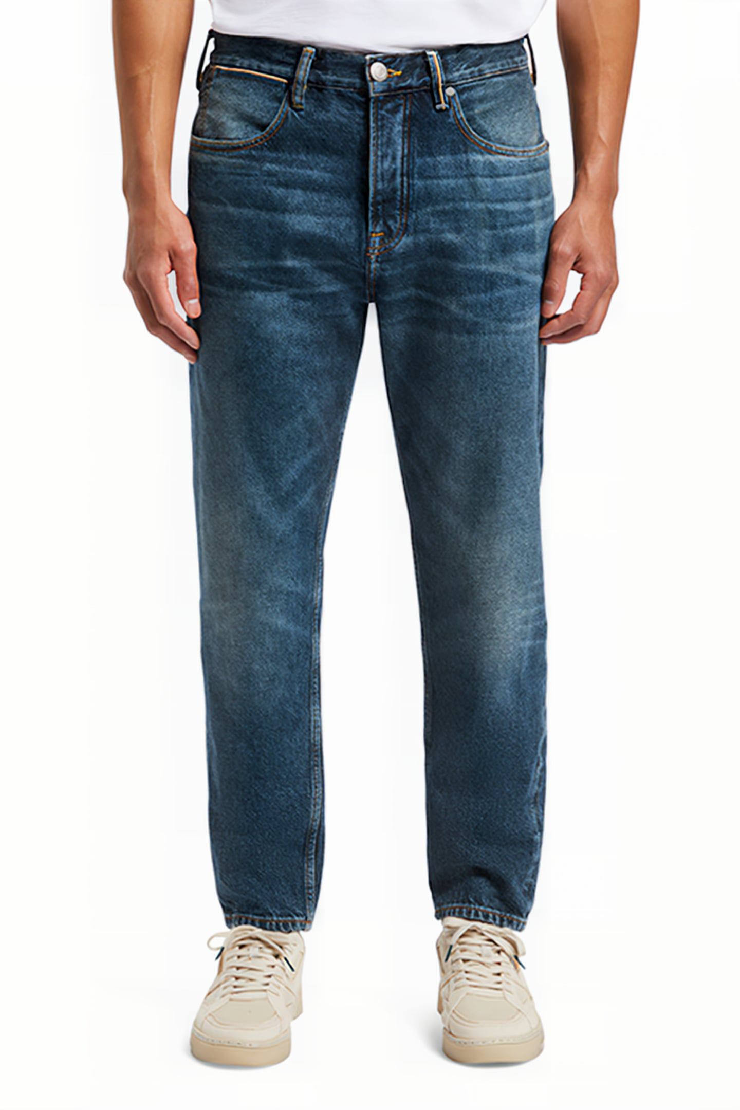 DEAN LOOSE TAPER JEANS SEA L SEA LEGS SELVEDGE 1