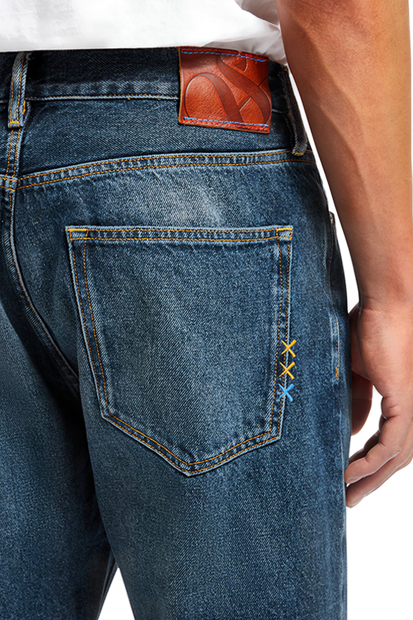DEAN LOOSE TAPER JEANS SEA L SEA LEGS SELVEDGE 7