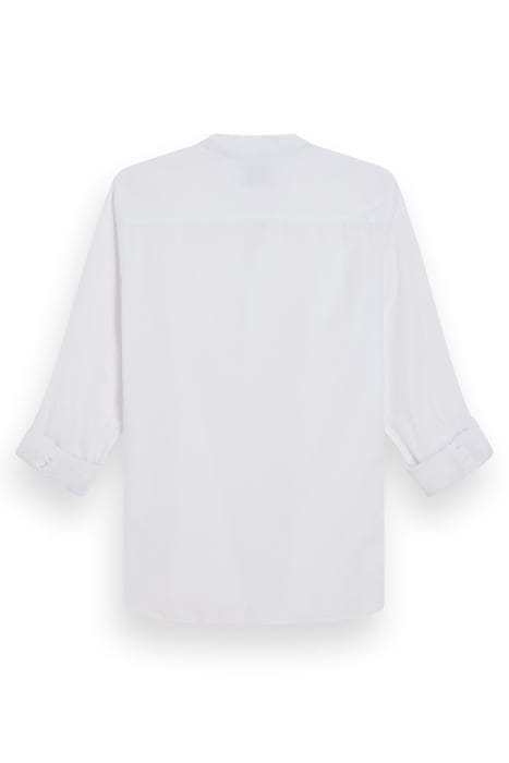 REGULAR FIT COTTON LINEN SHIRT WHITE 5