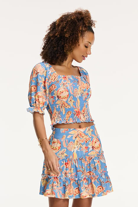 GWENN SKIRT FRUITY BLUES BLUE FRUITY BLUES 8