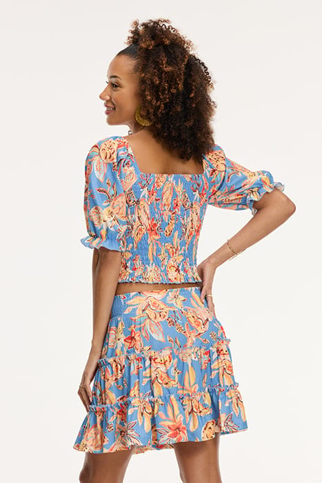 GWENN SKIRT FRUITY BLUES BLUE FRUITY BLUES 6