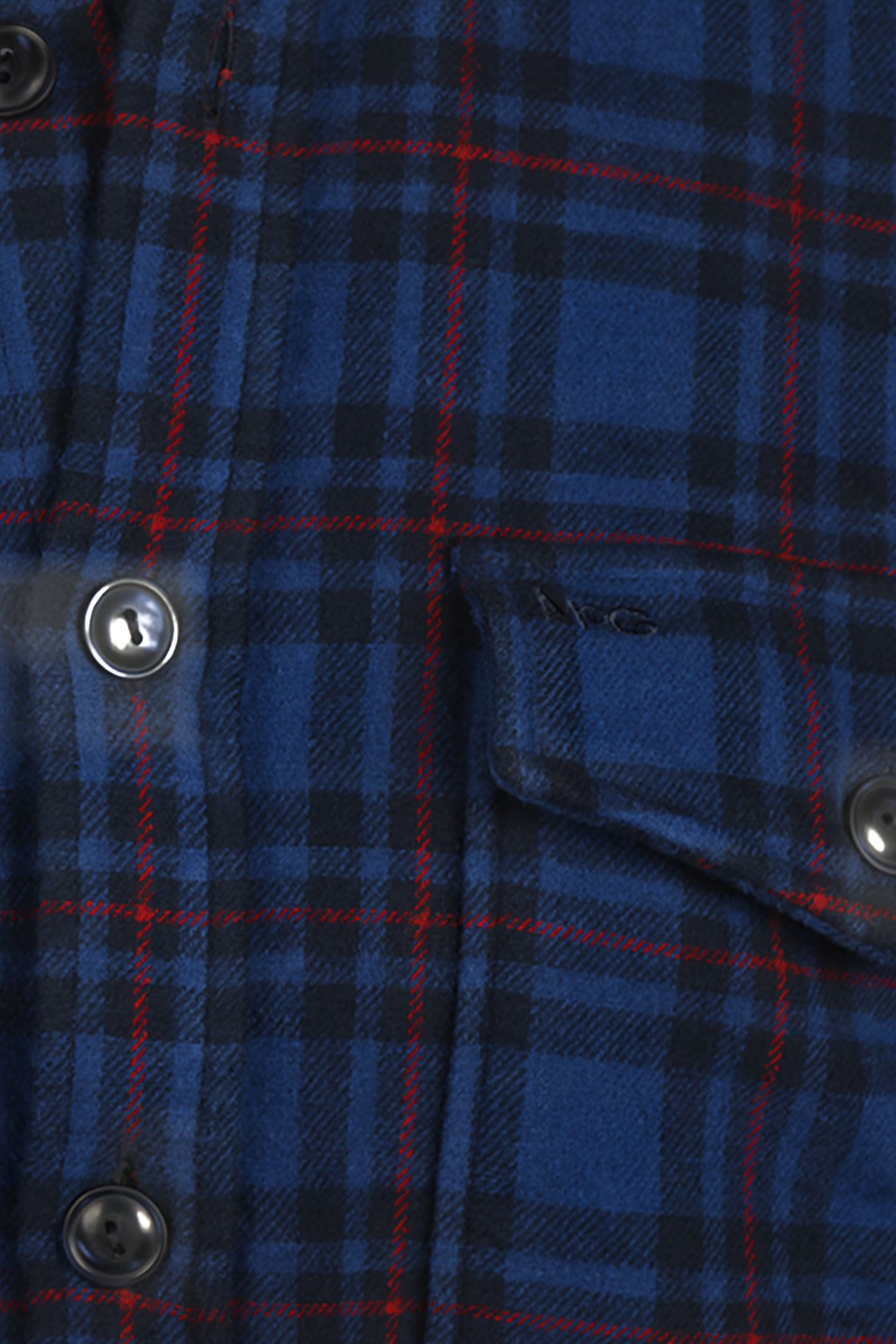 MCG TARTAN OVERSHIRT NAVY 5
