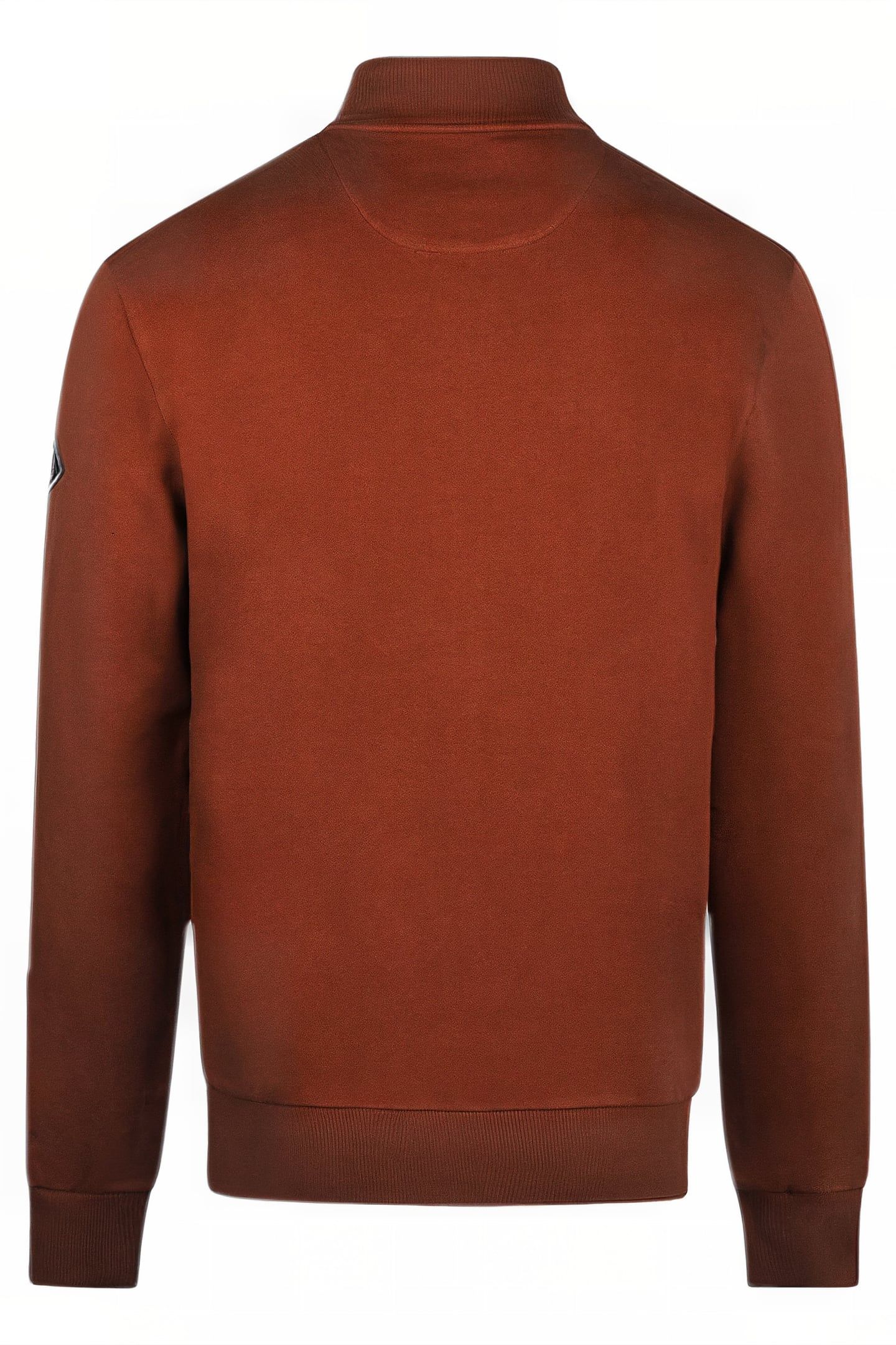 ZIP THRU SWEATSHIRT CHESNUT 2