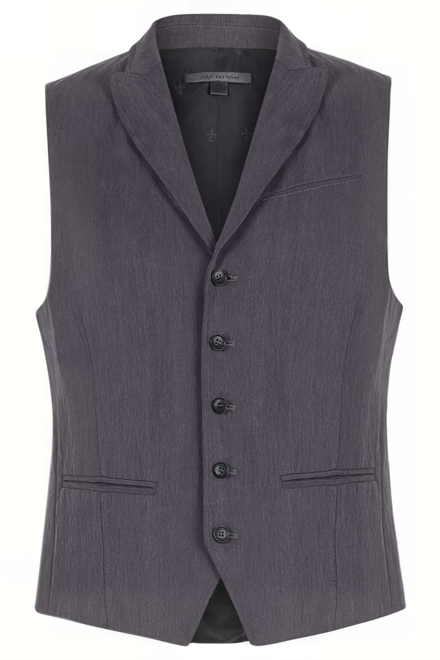 SLIM FIT PEAK LAPEL VEST WITH WIRE INSER DRIED BERRY 1