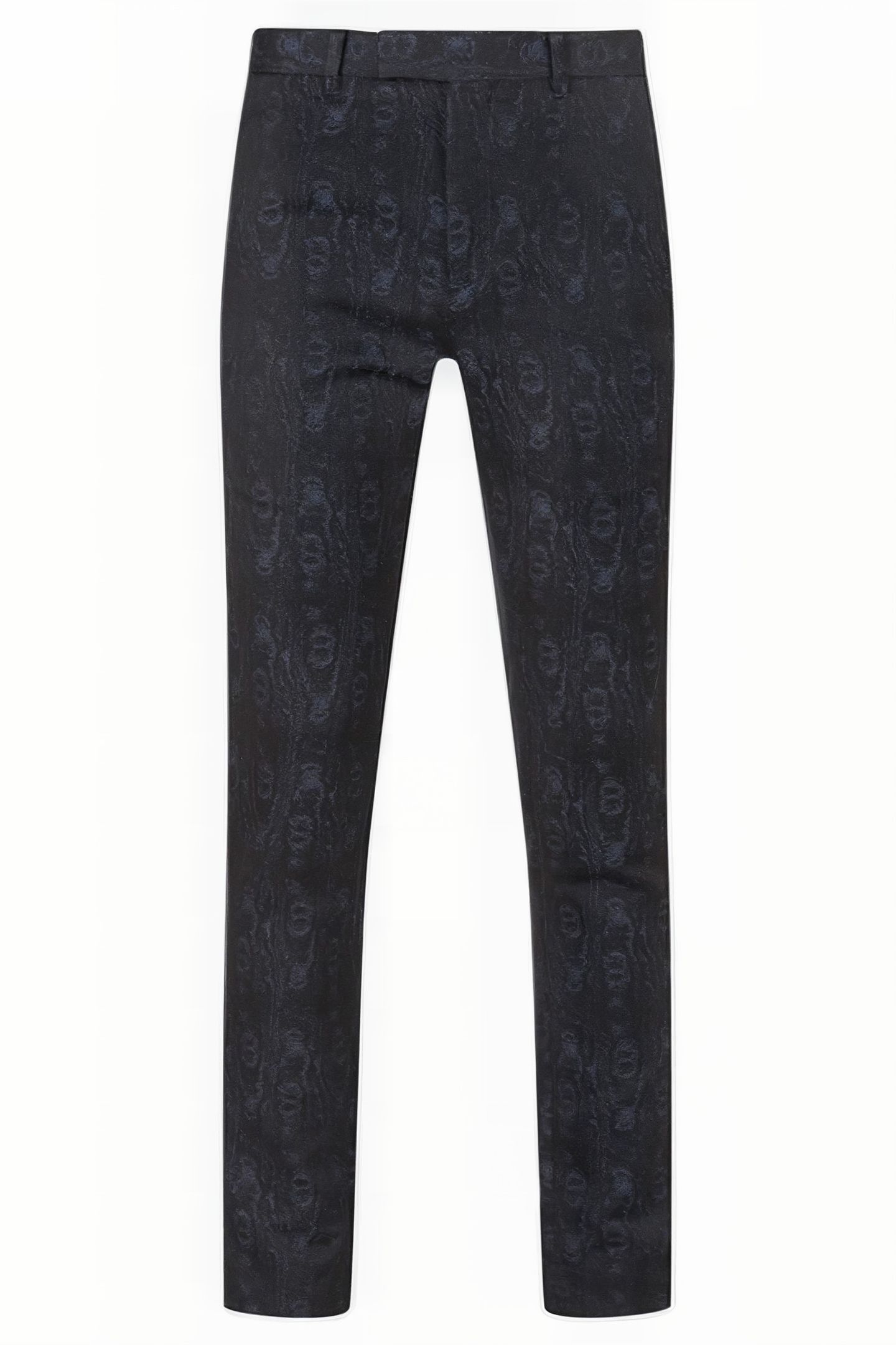 SLIM FIT PANTS WITH WELT HIP POCKET AND NIGHT SKY 2