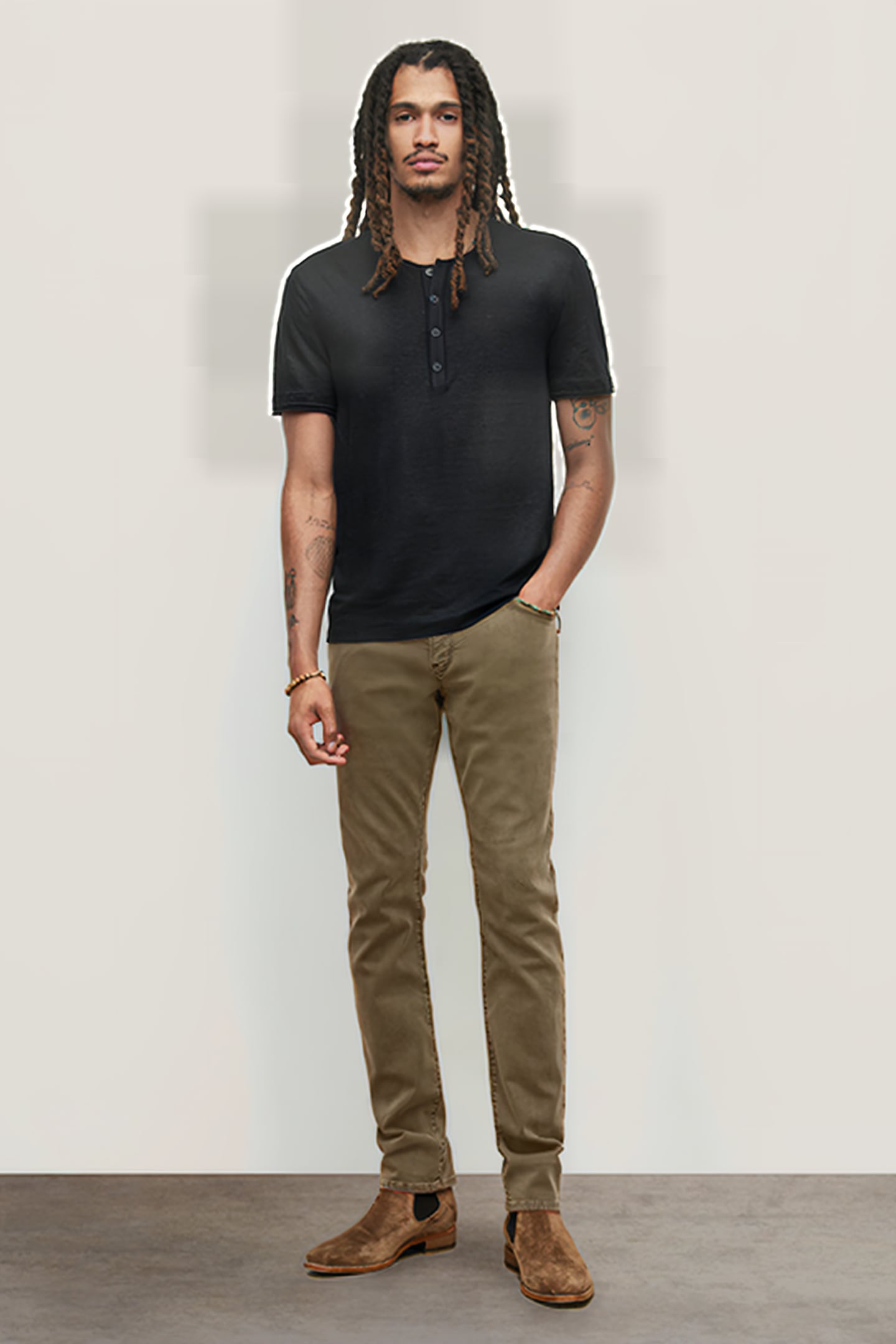 J701 - REGULAR FIT - NICKO WASH EUCALYPTUS 1