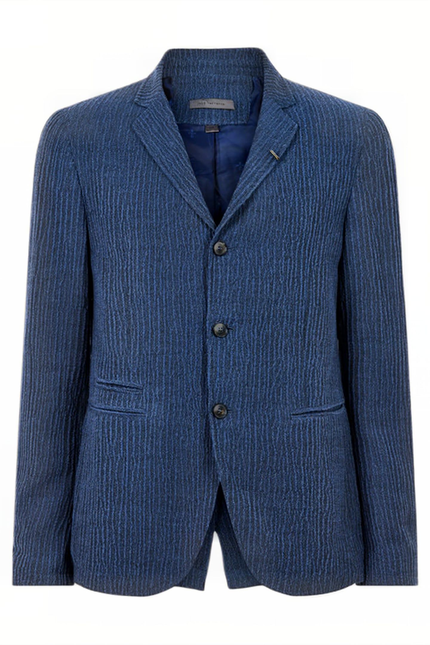 SLIM FIT NOTCH LAPEL JACKET W/ HOOK AND CADET BLUE 2