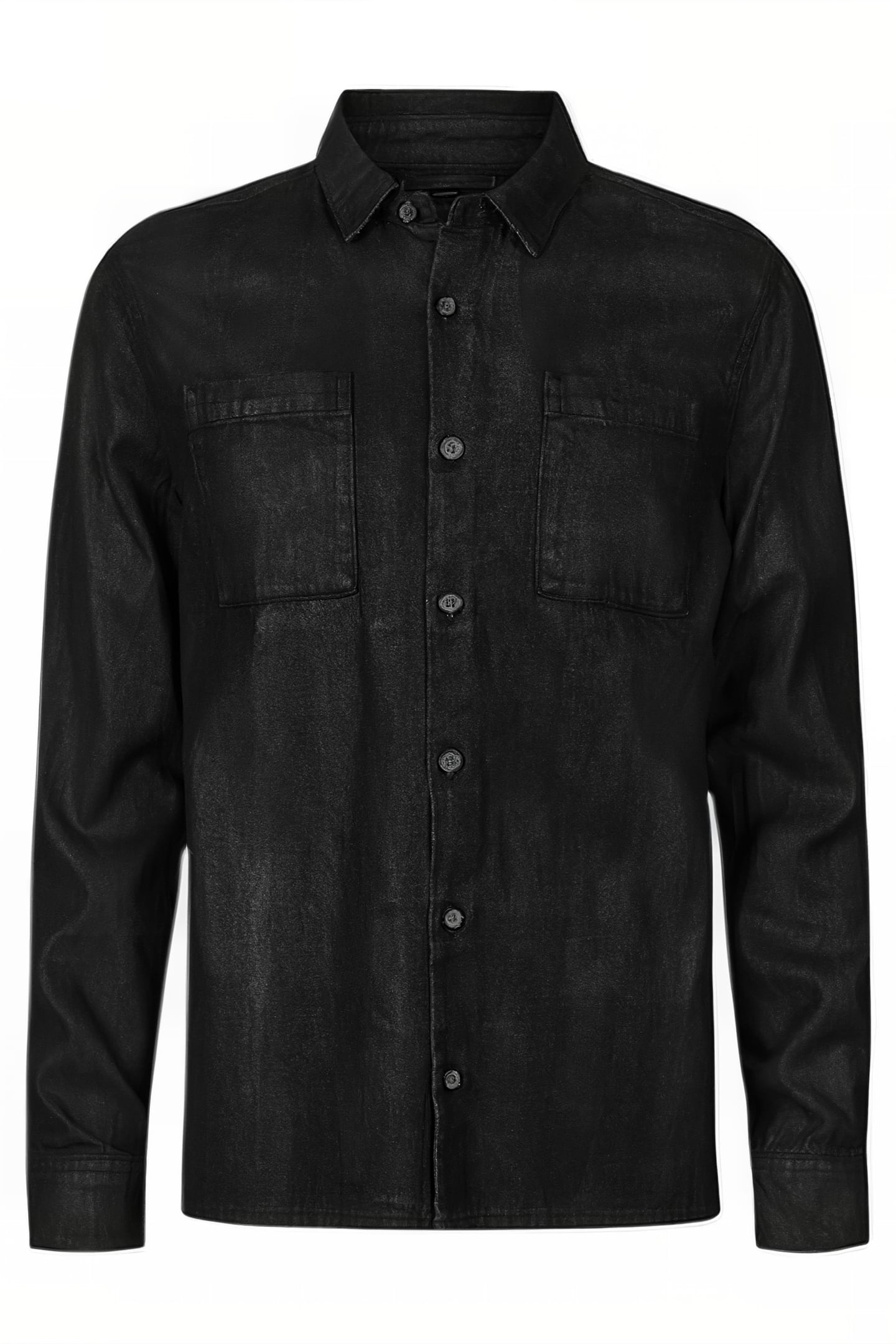 COLE REGULAR FIT L/S SHIRT BLACK 1