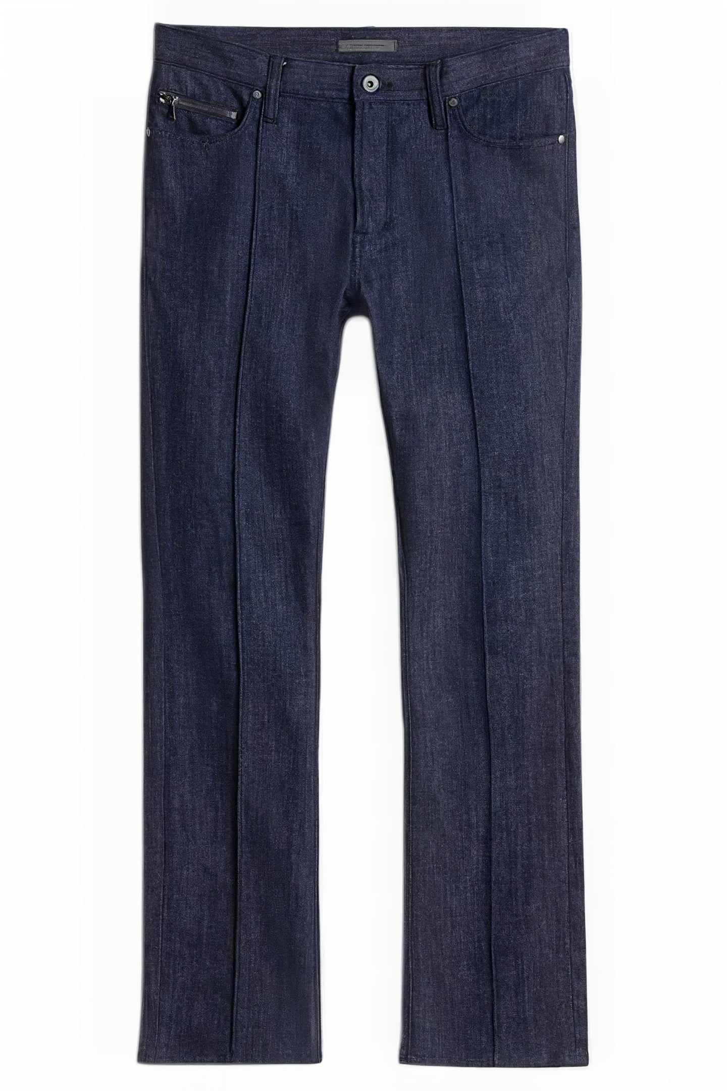 SLIM FIT BOOT CUT JEANS WITH ZIP TICKET INK BLUE 2