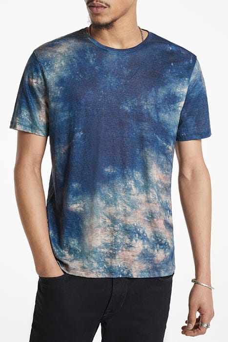 BROOKLYN REGULAR FIT SS CREW WITH NATURA NAVY 1