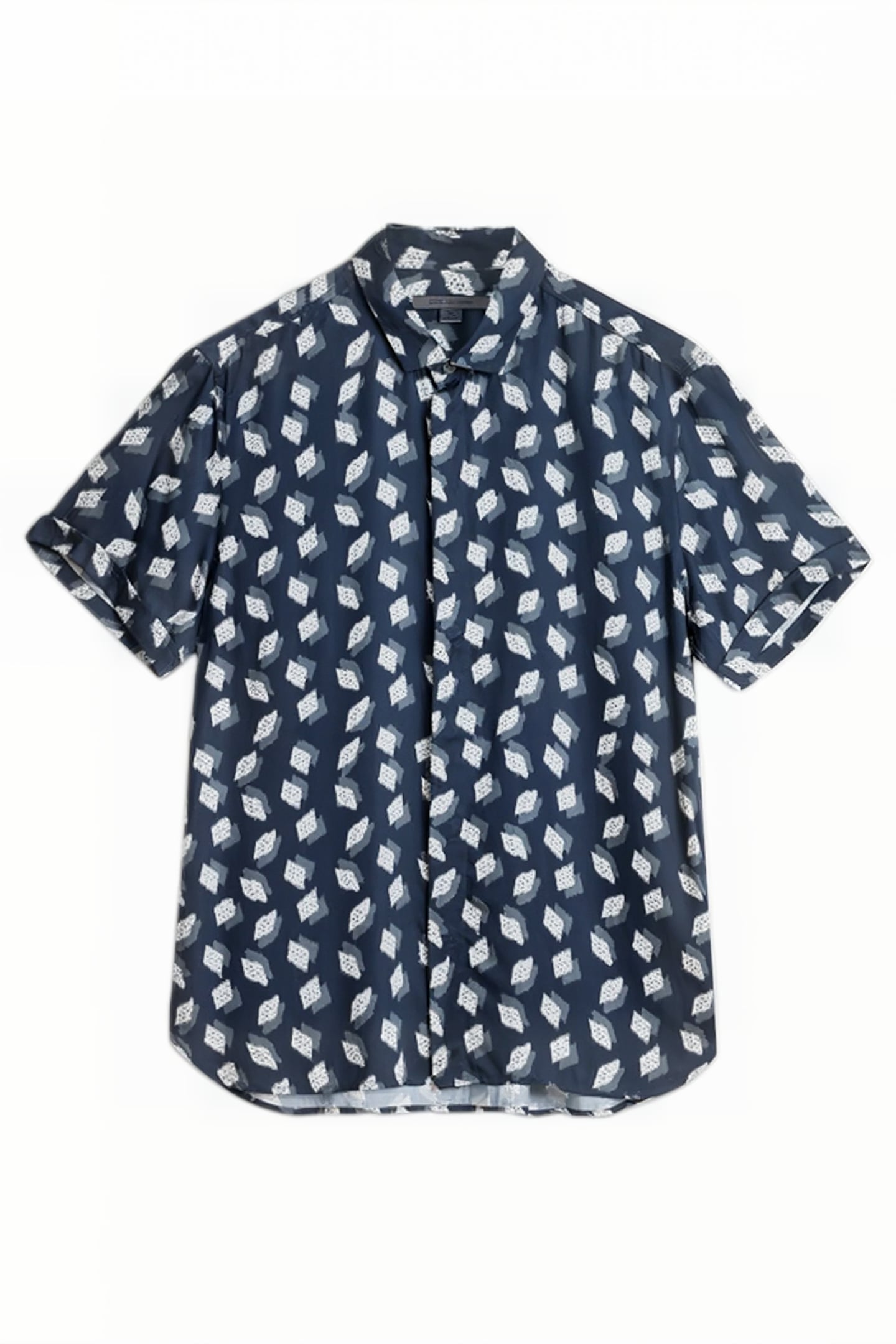LOREN SLIM FIT SS SPORT SHIRT CONCEALED BLACK 2