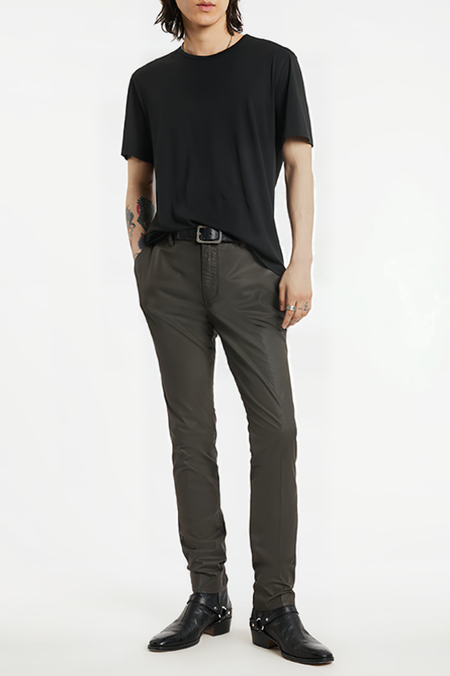 MOTOR CITY FIT - ZIP FLY LOW RISE SLIM F DEEP OLIVE 2