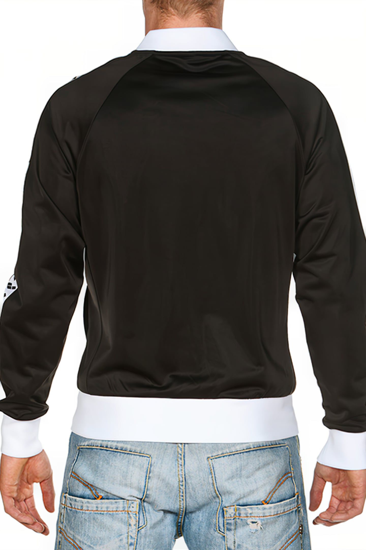 M RELAX IV TEAM JACKET BLACK-WHITE-BLACK 2
