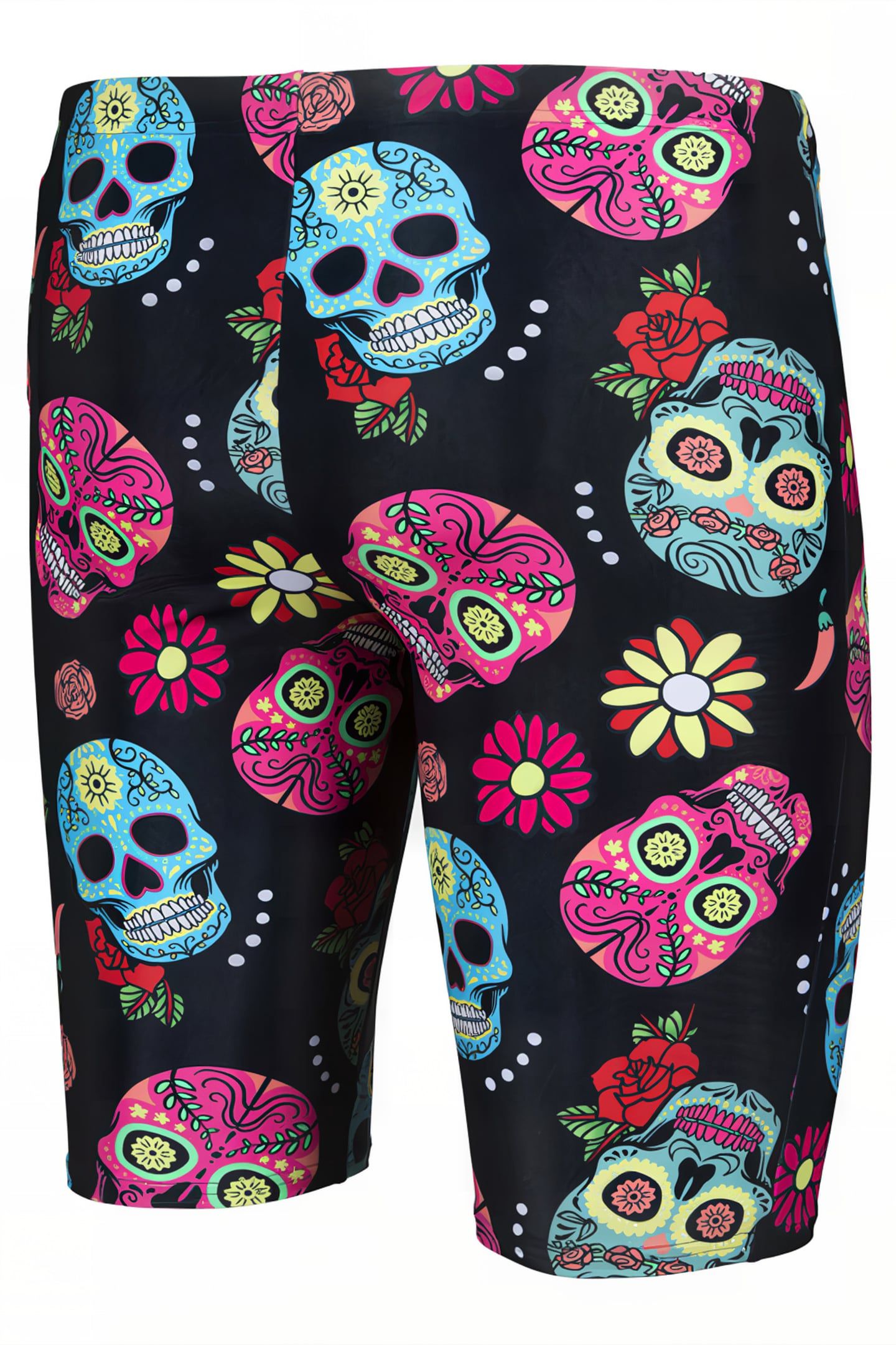M CRAZY SKULLS CARNIVAL JAMMER BLACK MULTI 5