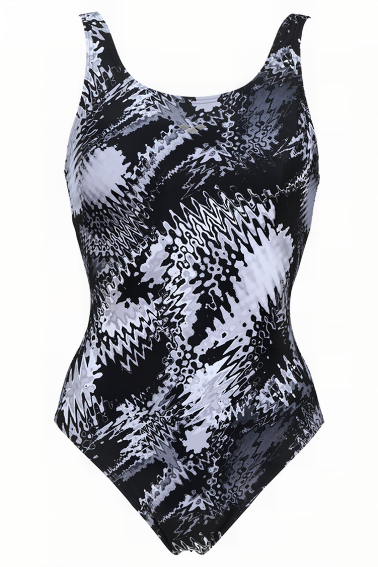 W ZORA U BACK ONE PIECE C-CUP BLACK MULTI 4