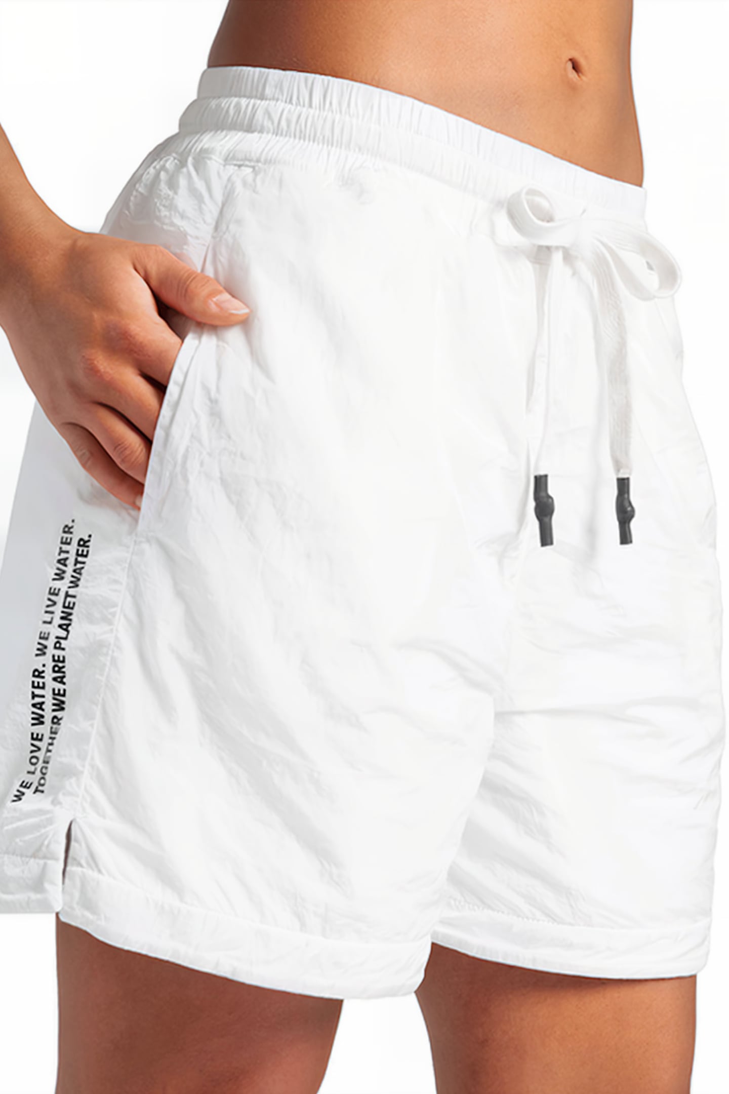 WOMEN'S ARENA SHORT MPH WHITE 6