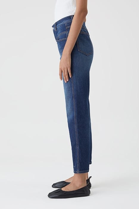 PEDAL PUSHER JEANS DARK BLUE 5