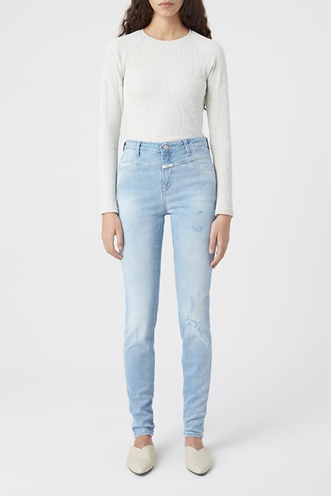SKINNY PUSHER LONG JEANS LIGHT BLUE 3