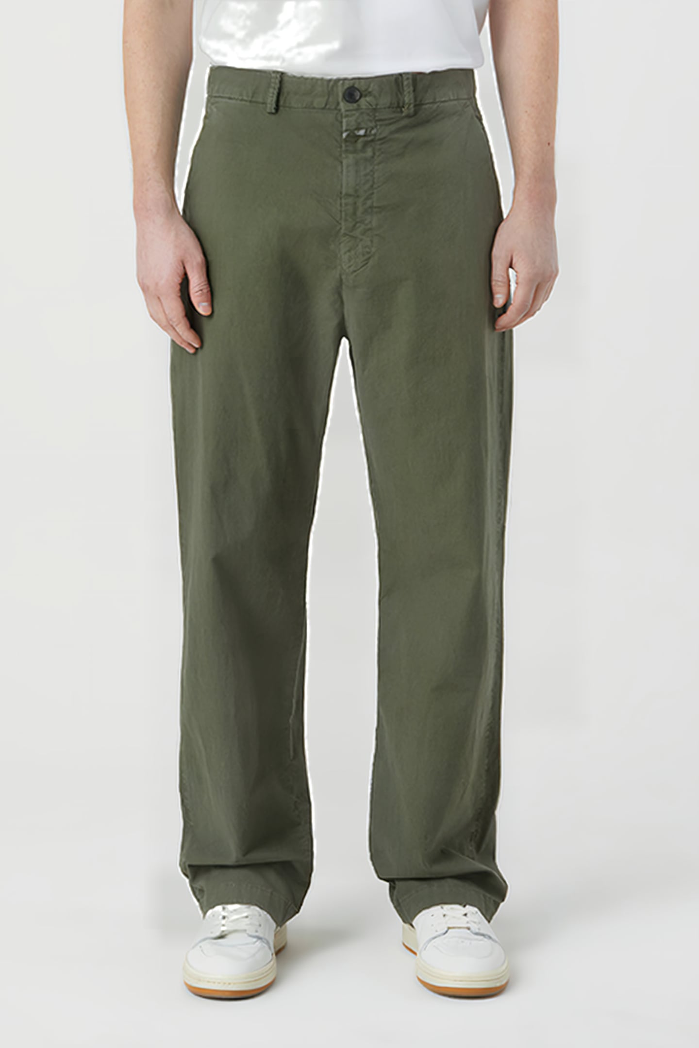 LIVINGTON WIDE PANTS CHARD GREEN 1