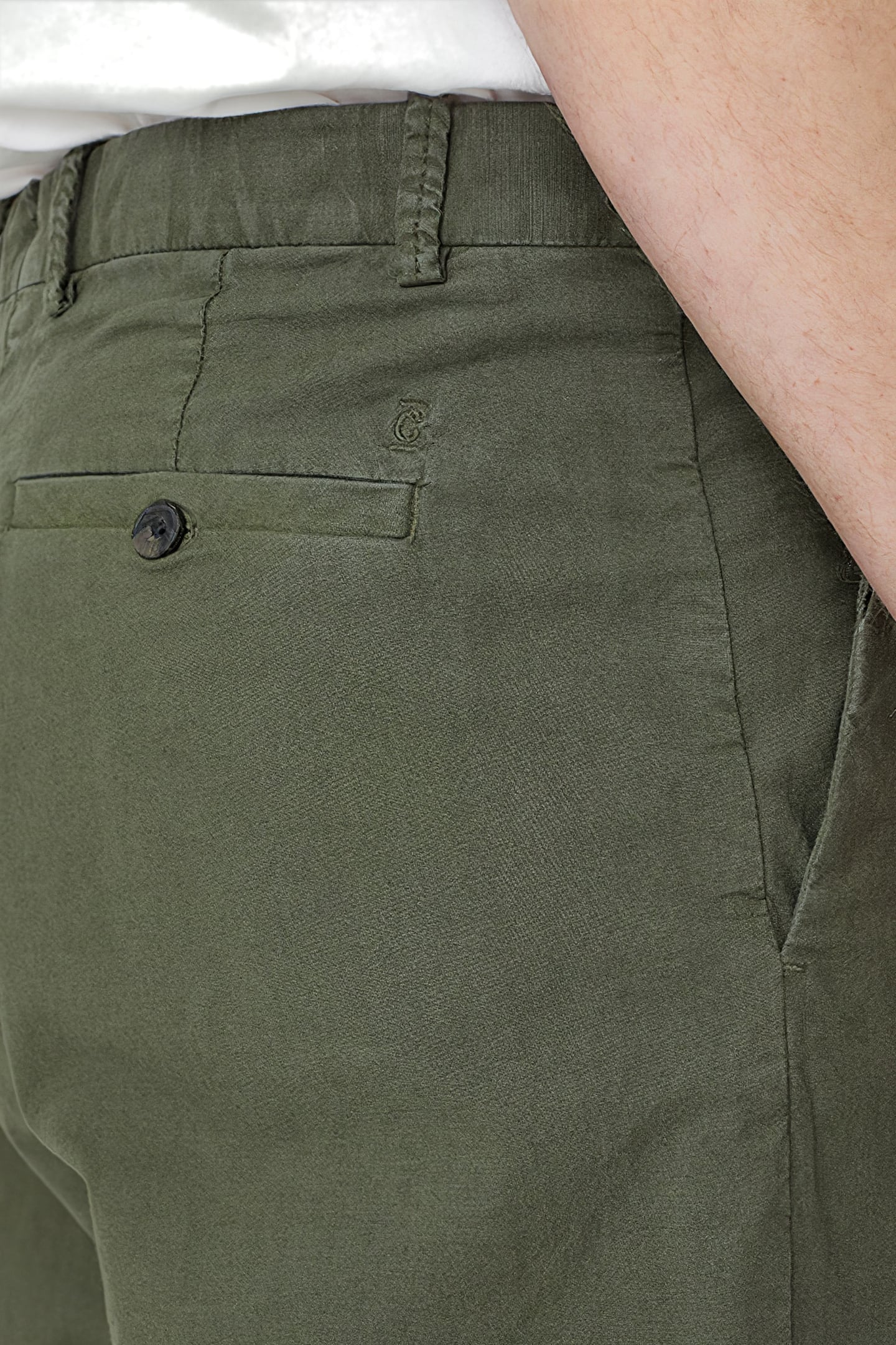 LIVINGTON WIDE PANTS CHARD GREEN 7