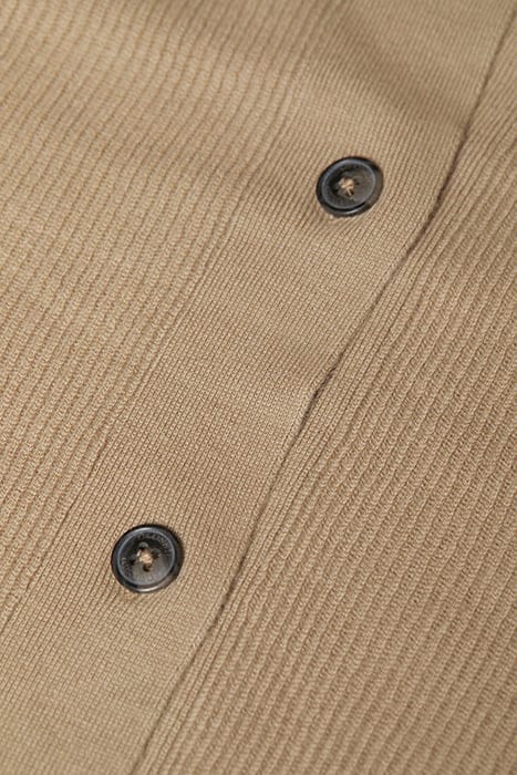 CREW NECK CARDIGAN BROWN SUGAR 7
