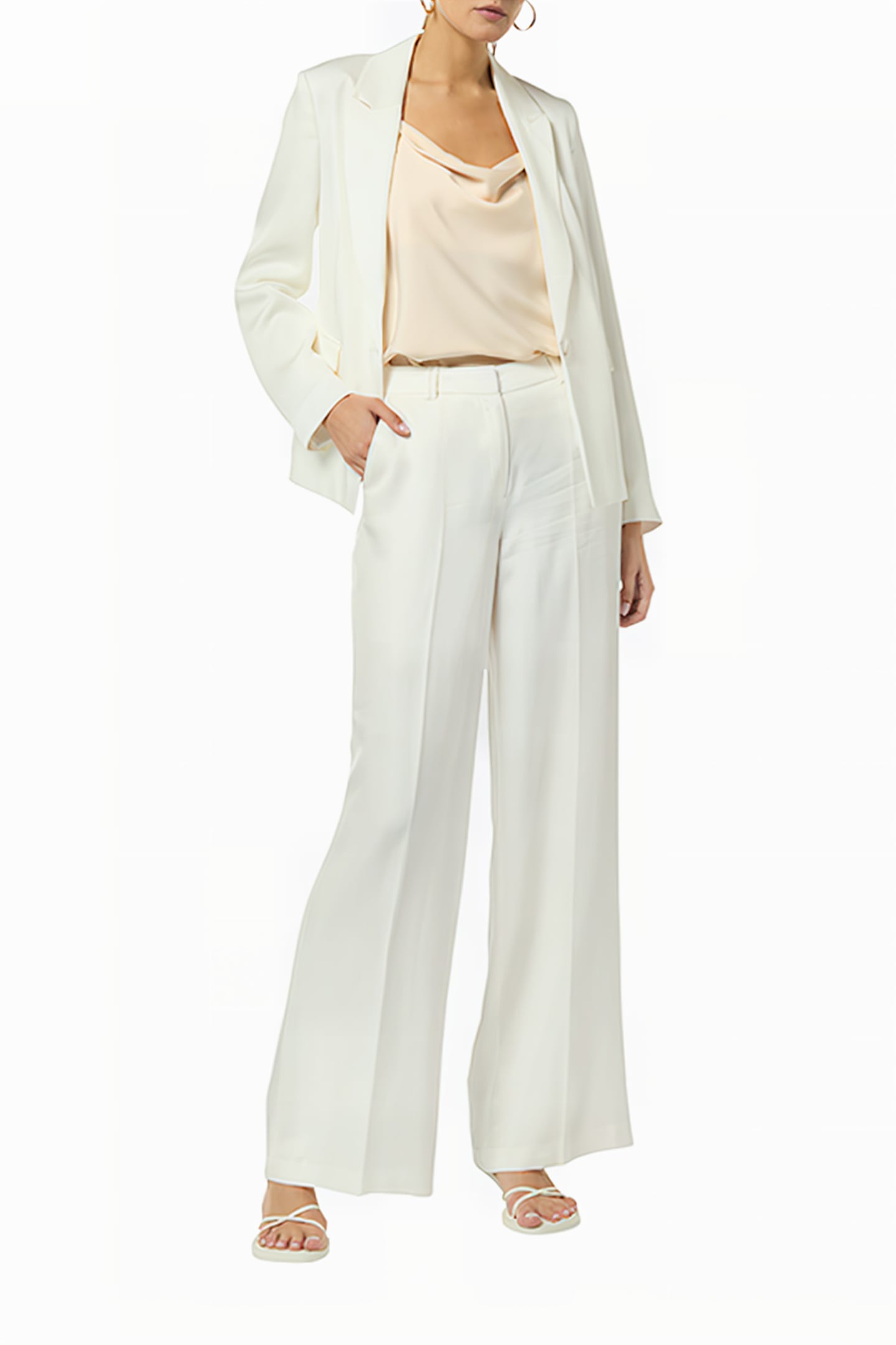 COMMA JACKETS BLAZER WHITE 2