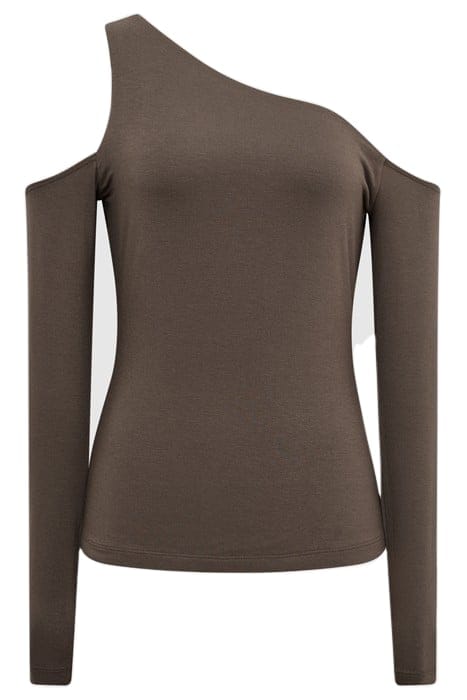 ROSIE LONG-SLEEVED TOP — MINK 4