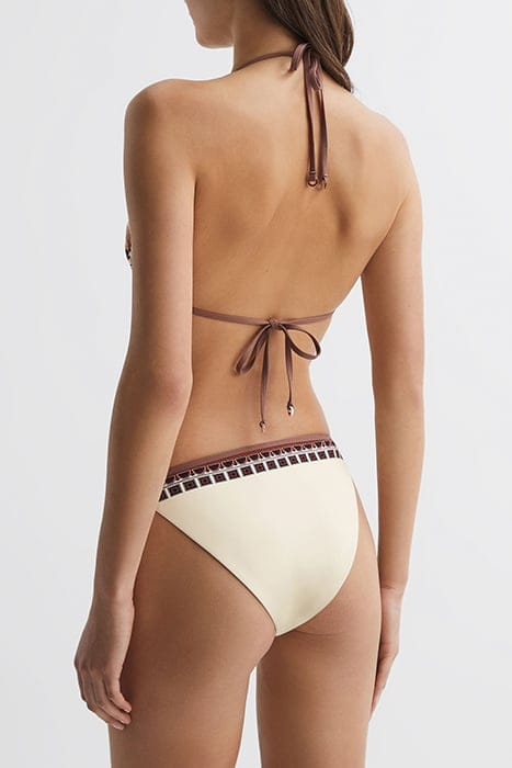 TINA-FAN BIKINI TOP — TAN 2