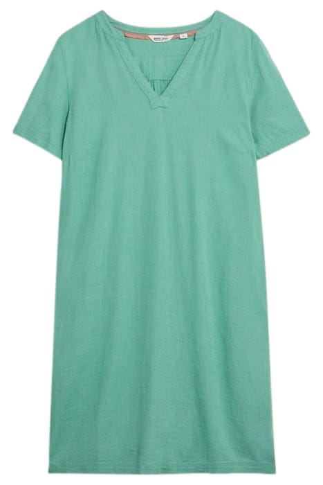LYDIA SHIFT DRE MID TEAL 2