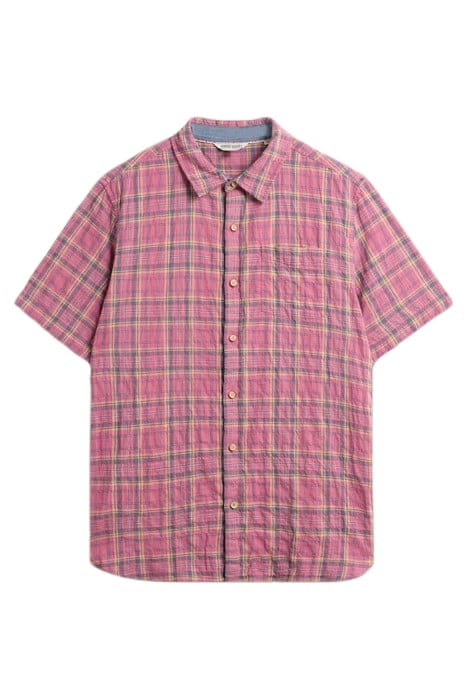 MADRAS CHECK  SHIRT PINK 2