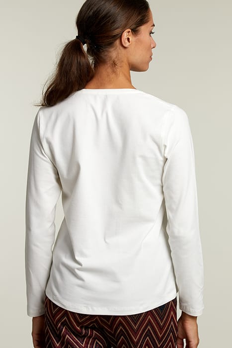 ECRU CREW NECK T-SHIRT 2