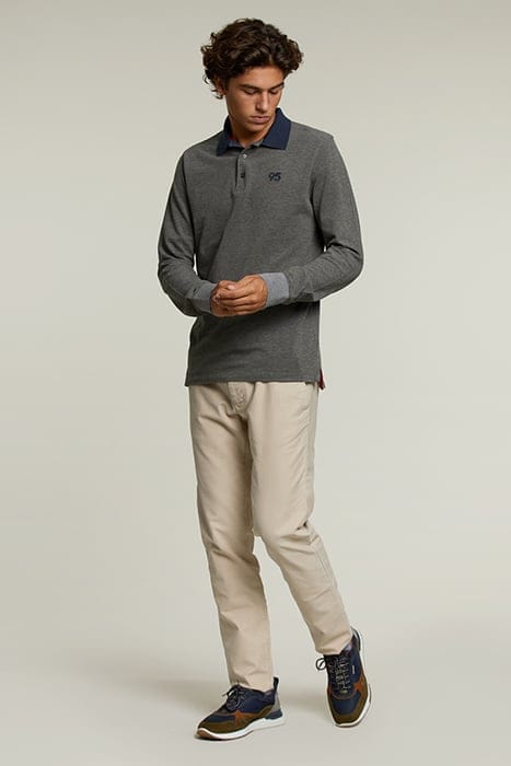 CUSTOM FIT COTTON POLO WOODSTOCK MIX 3