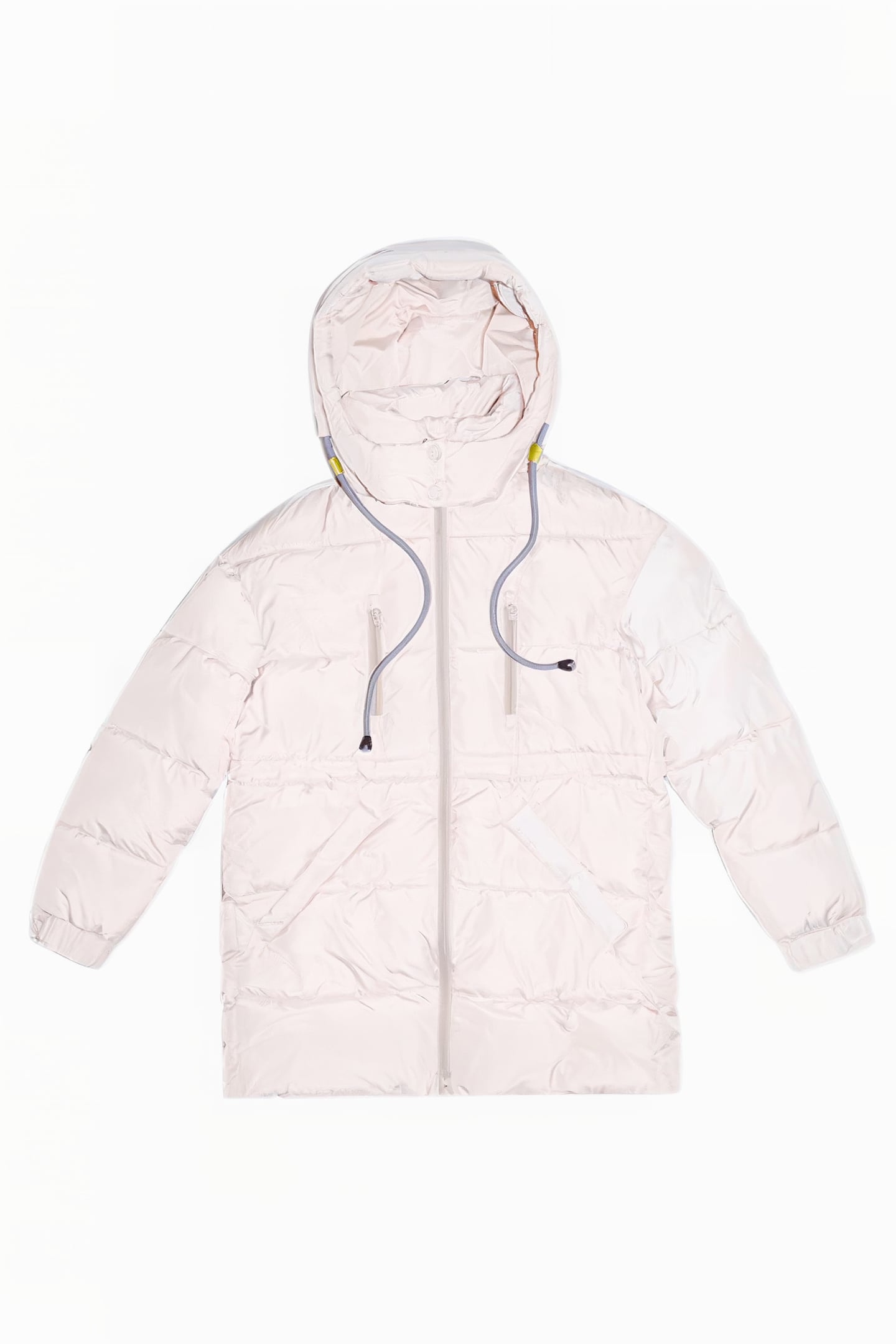 IVORY OVERSIZE PUFFER JACKET 3