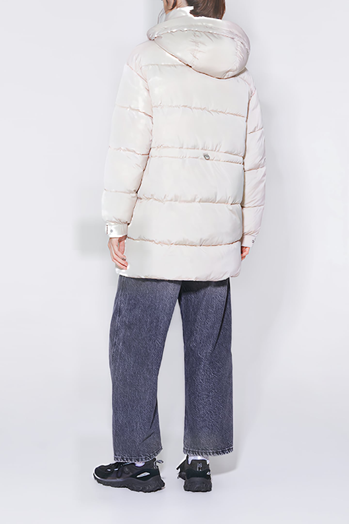 IVORY OVERSIZE PUFFER JACKET 2