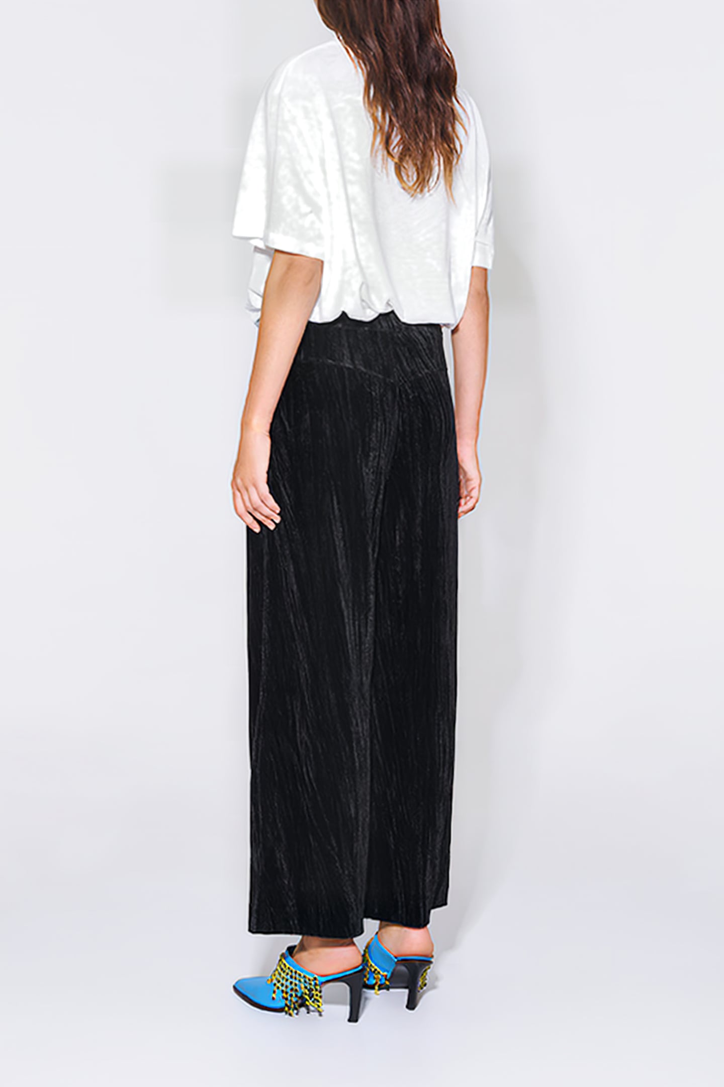 BLACK VELVET TROUSERS 2