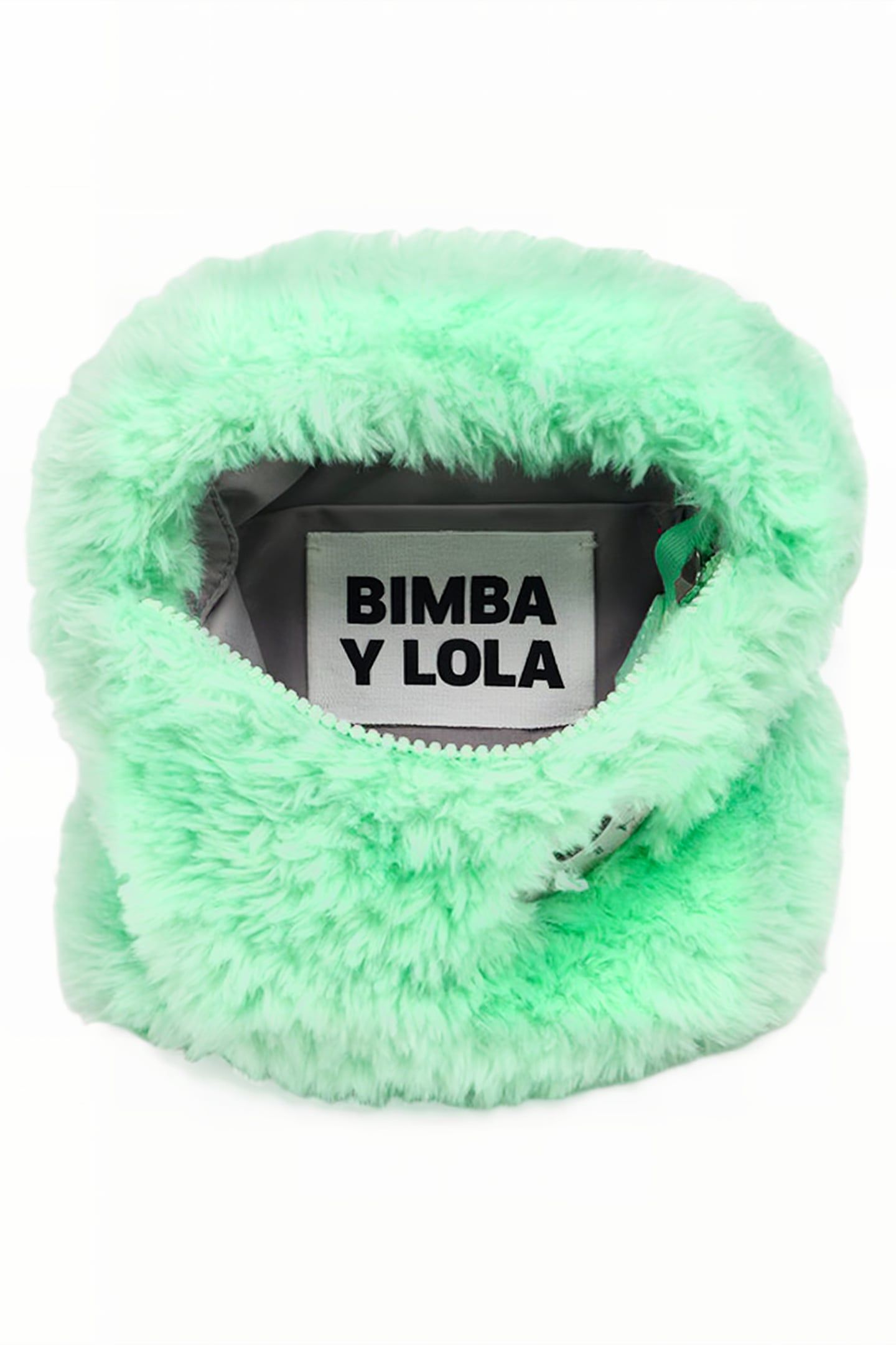 XS MINT FUR HOBO BAG 3