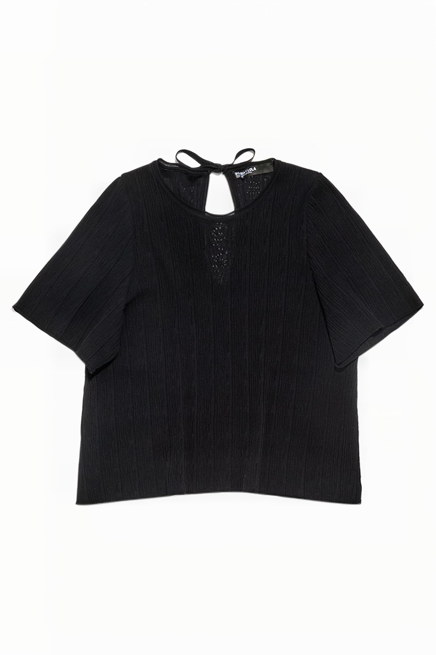 BLACK KNIT SWEATER 3