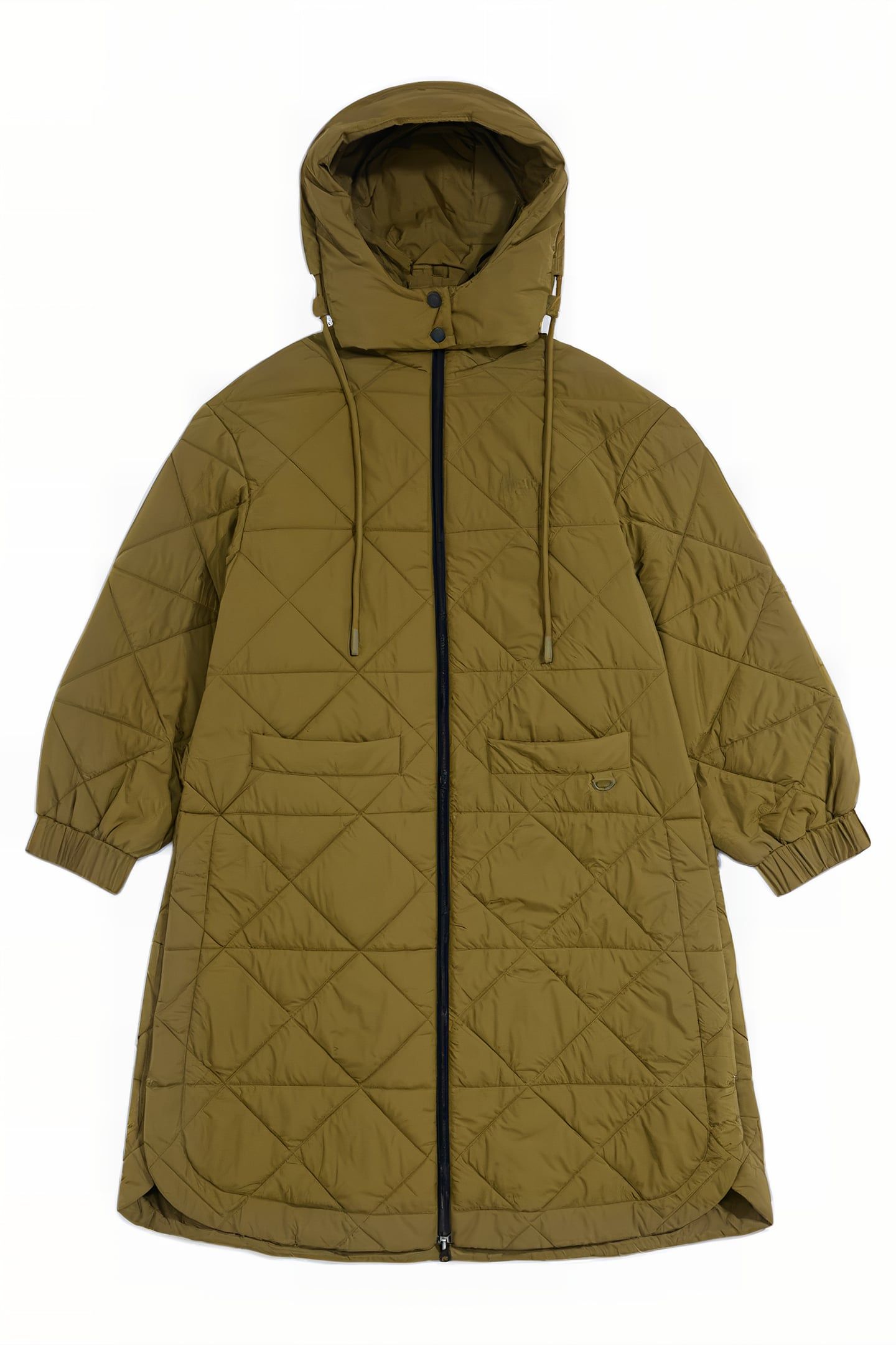 KHAKI QUILTED PUFFER 3