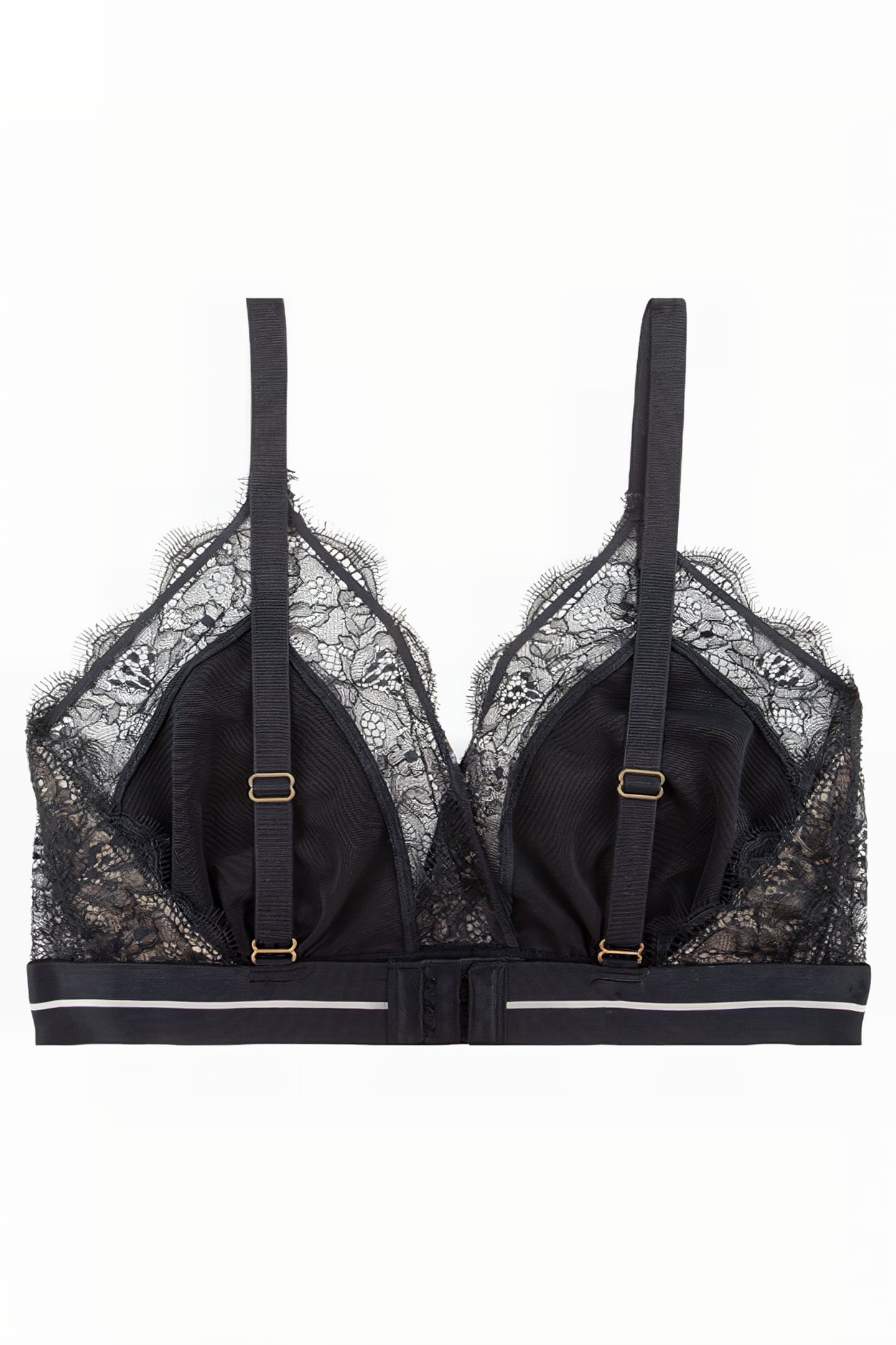 LOVE LACE BRALETTE BLACK 3
