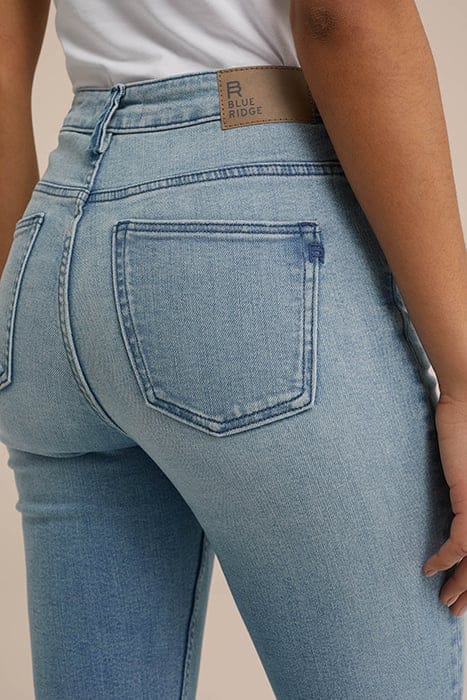 5-POCKET HIGH WAIST LIGHT BLUE 5